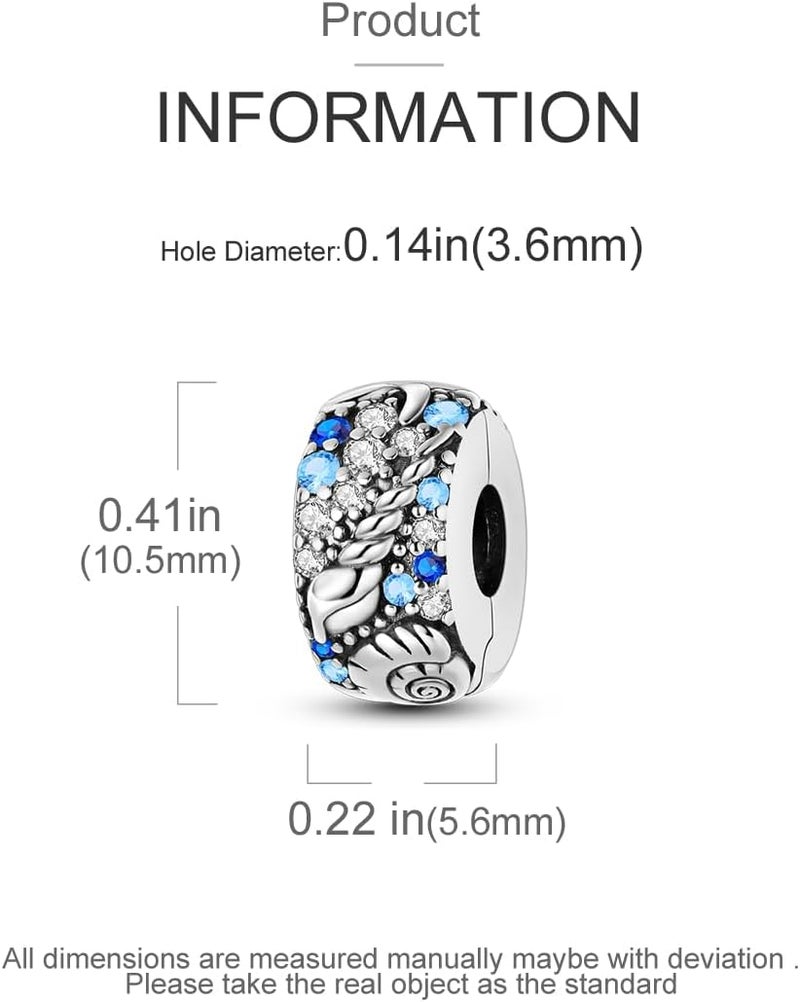 Hapour Store 925 Sterling Silver Charms for Bracelets Necklace European Jewelry Pendant Beads Charm for Women Mom - Image 2